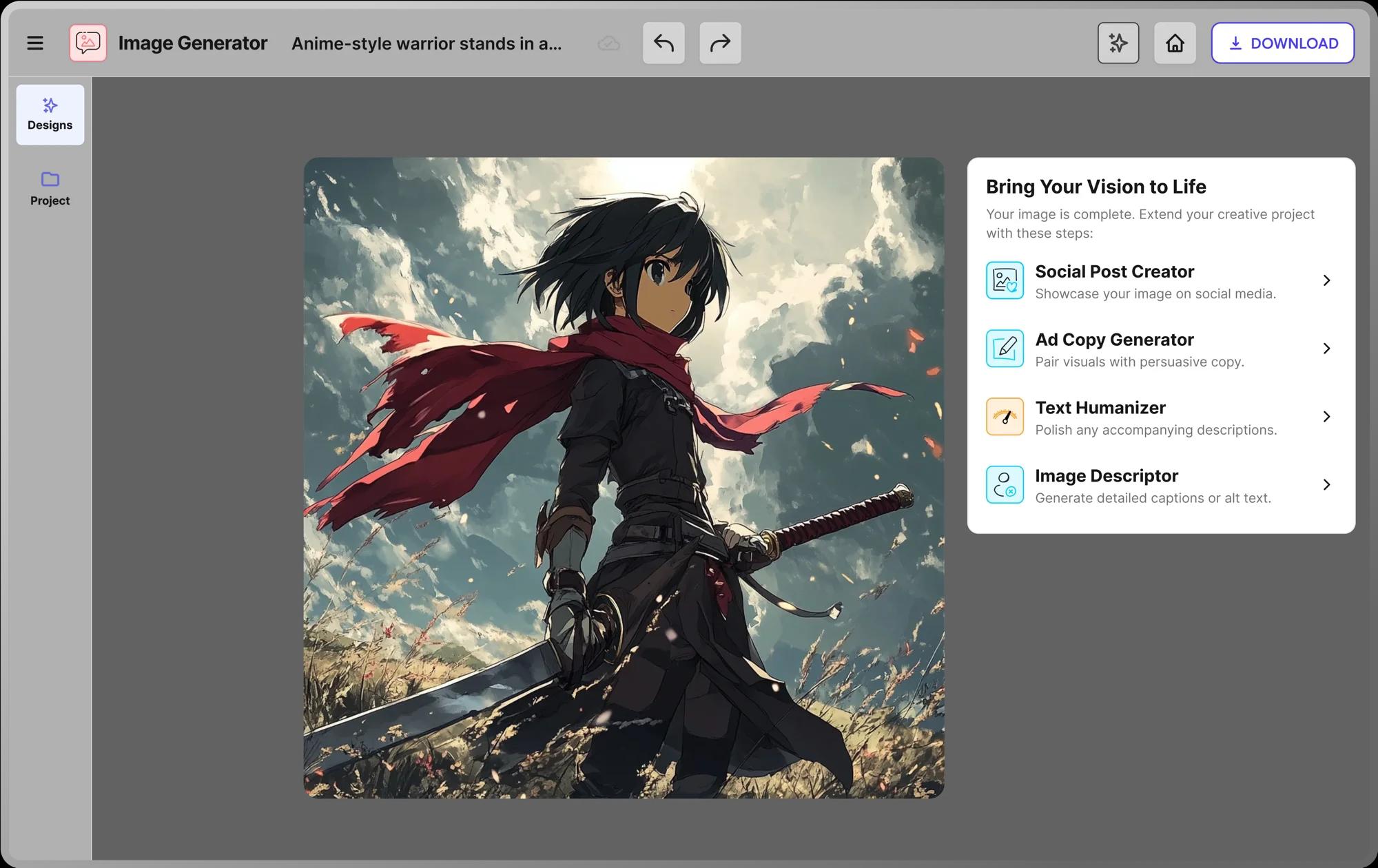 Create <span>Stunning Images</span><br />with AI