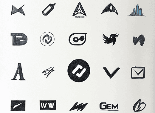 How does an AI logo generator work?